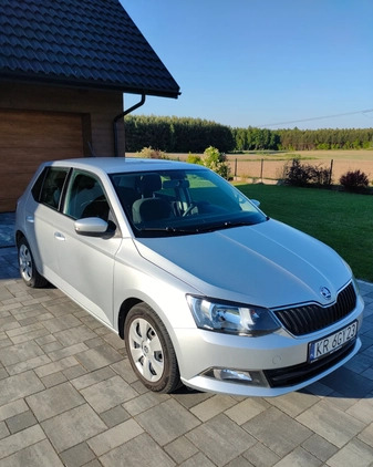 Skoda Fabia cena 34800 przebieg: 163000, rok produkcji 2018 z Mielec małe 172
